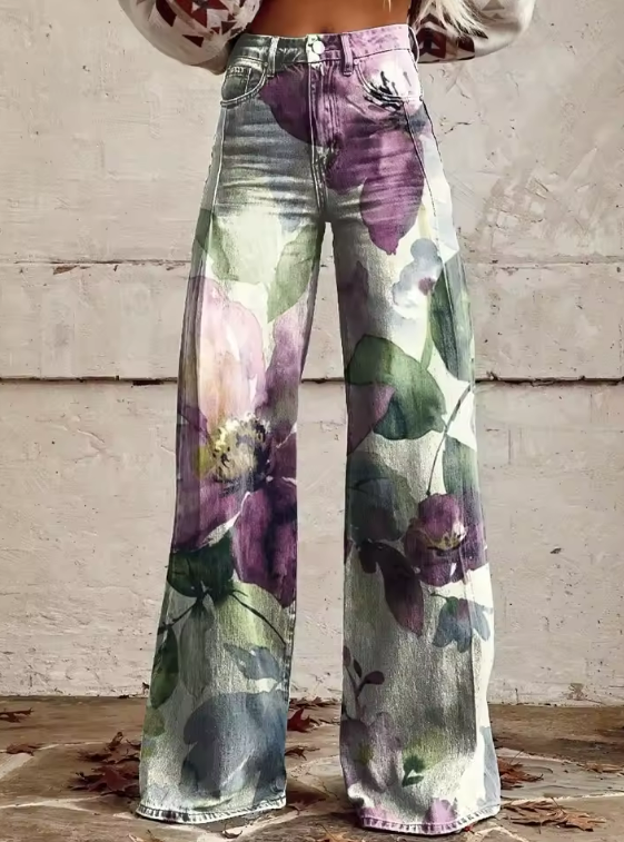 Elena | Sophisticated artisanal pants for a unique style