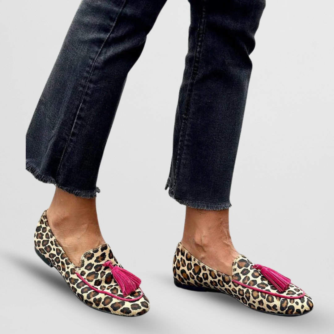 Mila™ | Slippers with Fringe Details