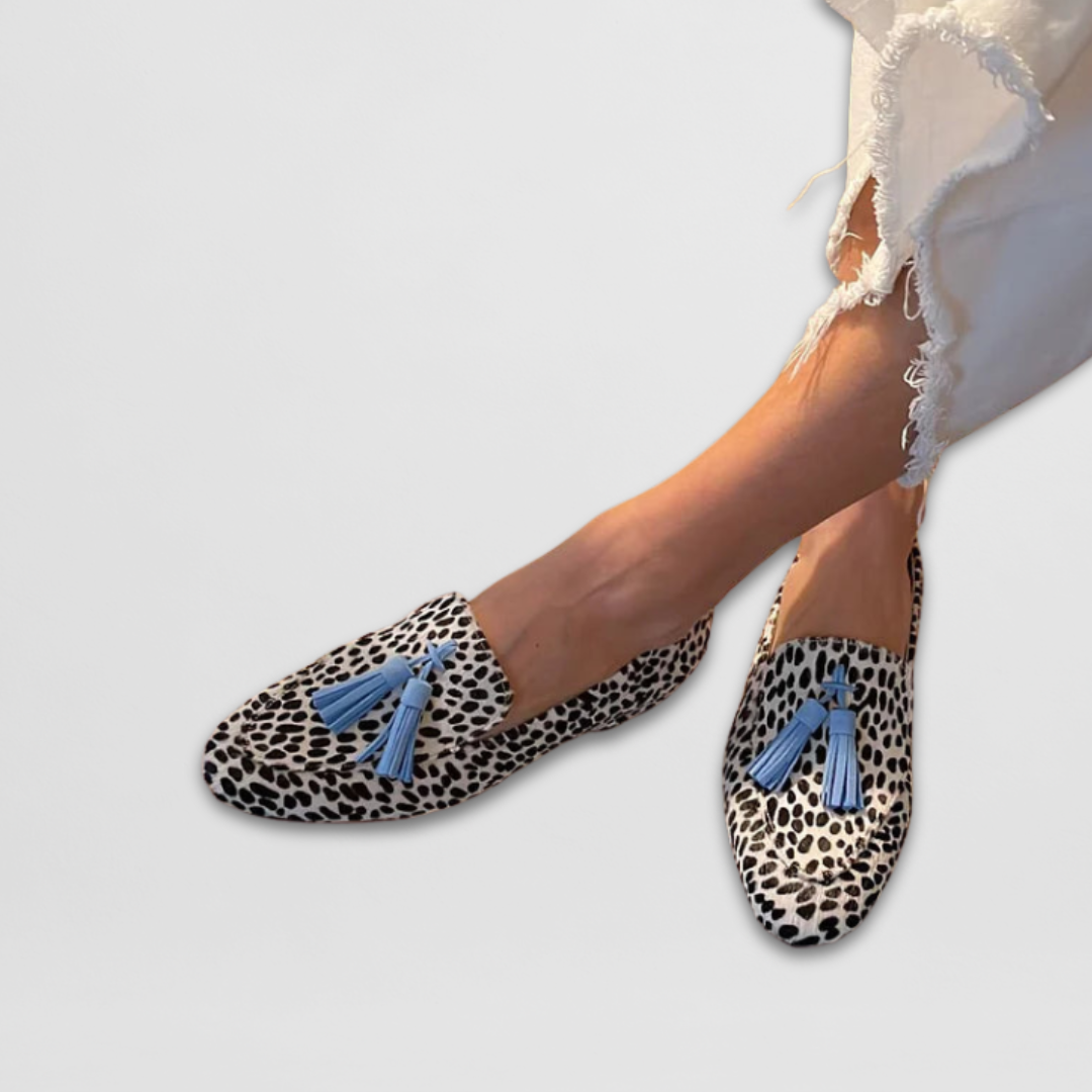Christel | Polka Dot Loafers