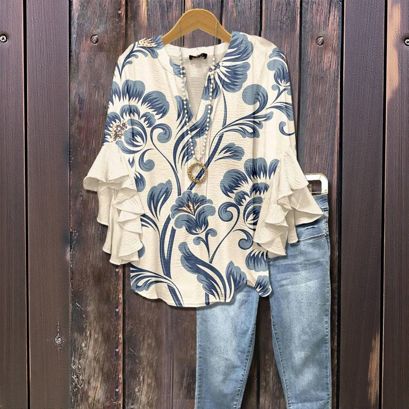 Pura™ | Elegant and Charming Blouse for a Refined Style