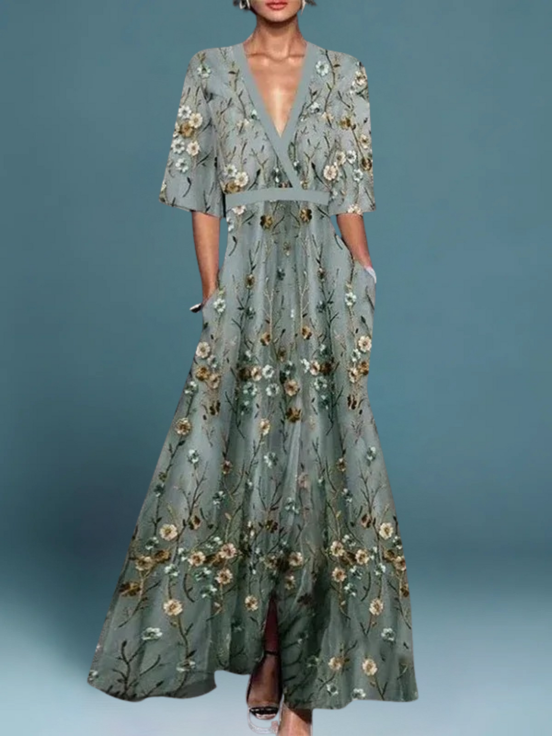 Isabella™ | Maxi Floral Dress