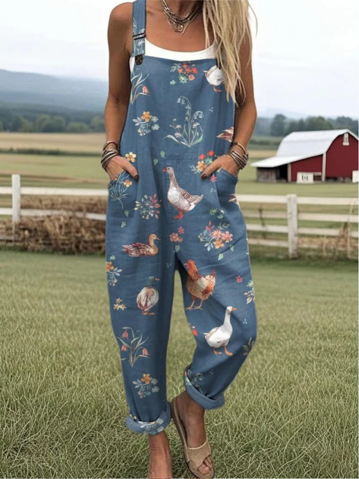 Chelsea - Vintage Spring Jumpsuit