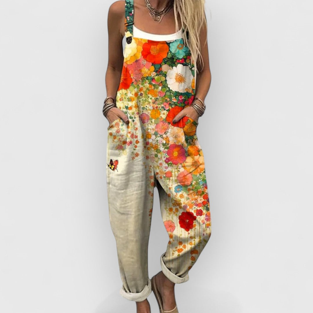 Calista - Elegant Floral Jumpsuit