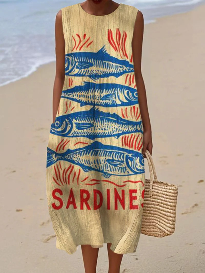 Artistic Sea Dress