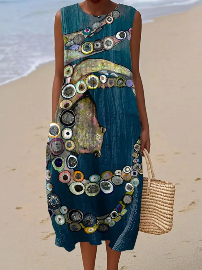 Artistic Sea Dress