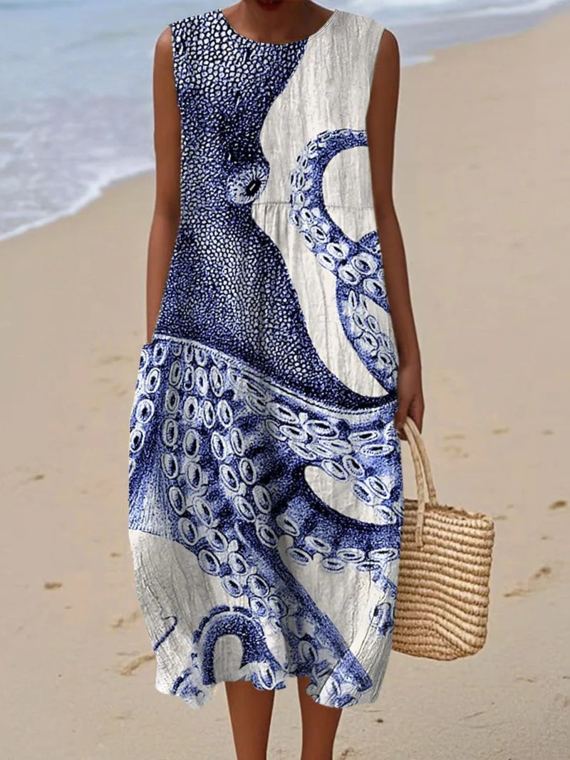 Artistic Sea Dress