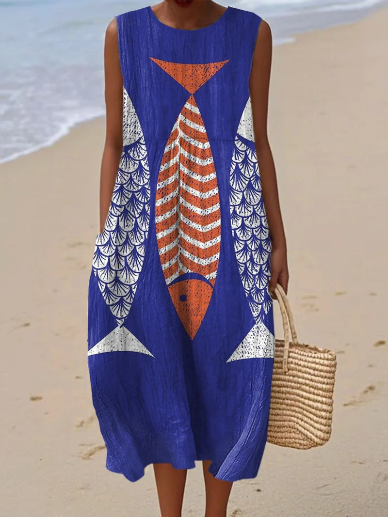 Artistic Sea Dress