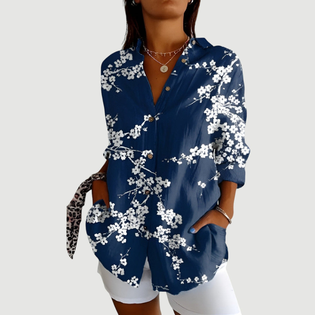 Viola™ | Blouse with Colorful Design