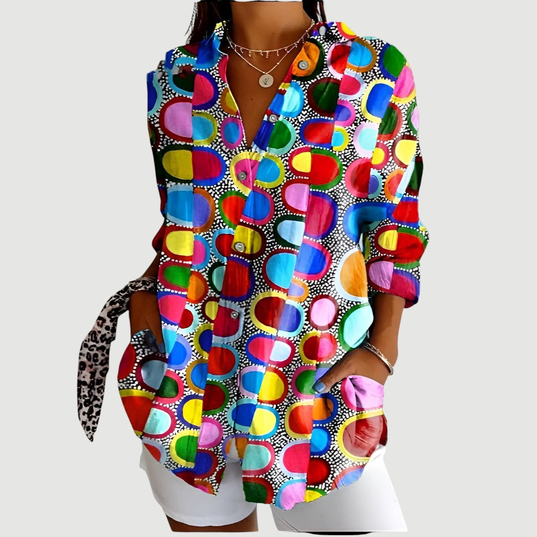 Tilde™ | Blouse with Colorful Design