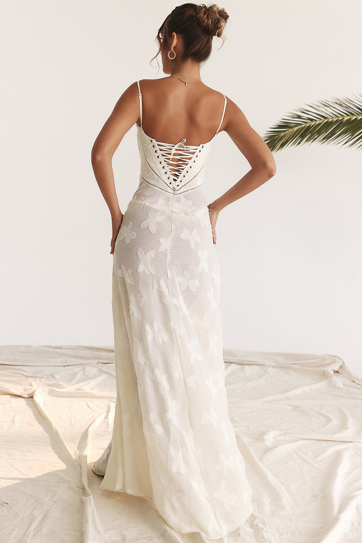 Paulette™ | Elegant Long Dress with Corset