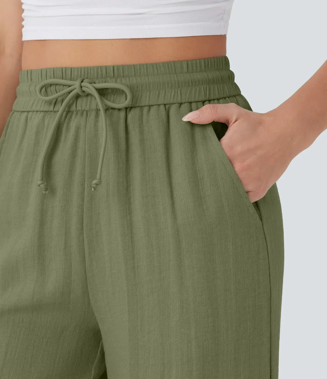 ZAFEIRIA | Elegant Linen Pants
