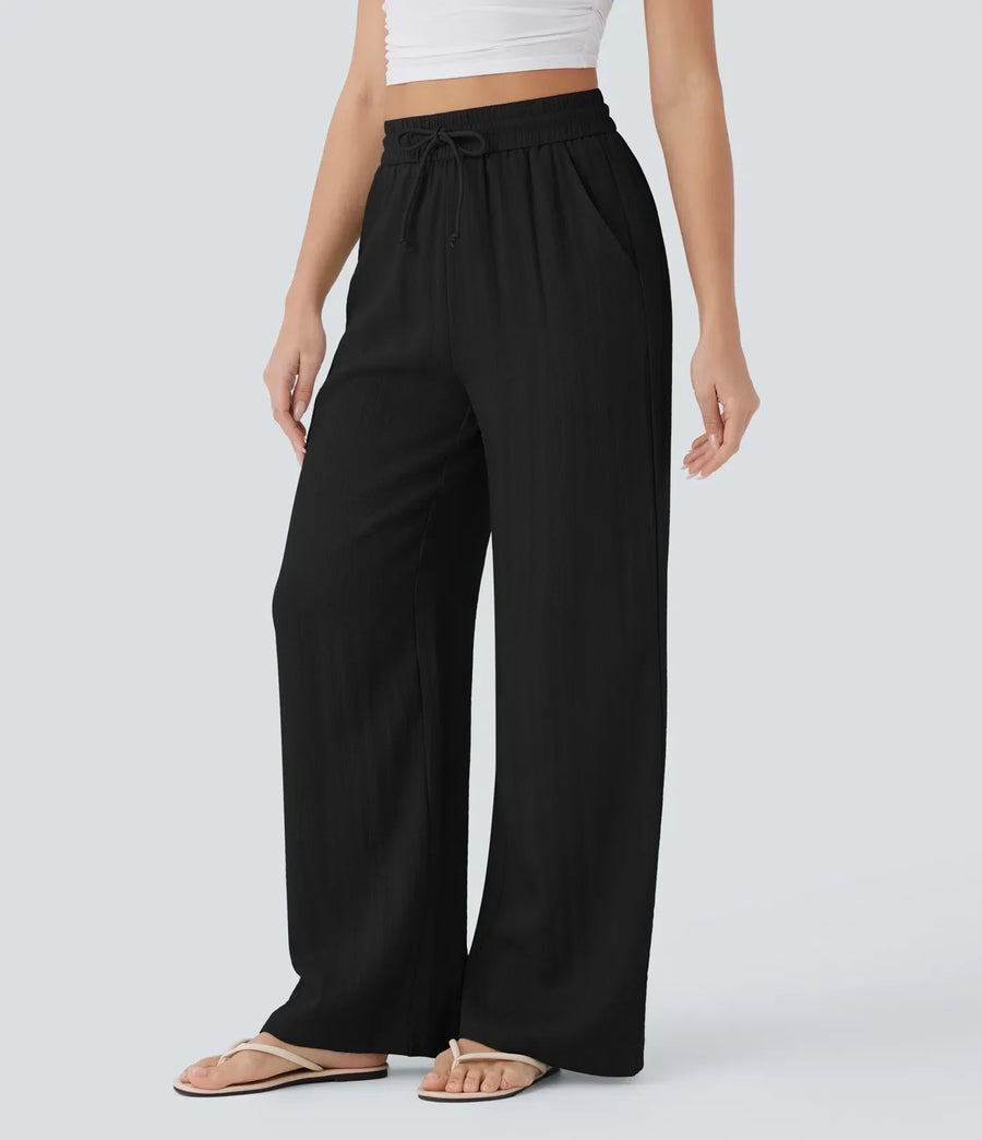 ZAFEIRIA | Elegant Linen Pants