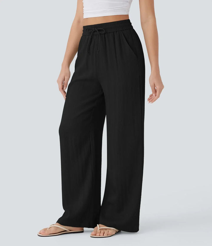 ZAFEIRIA | Elegant Linen Pants