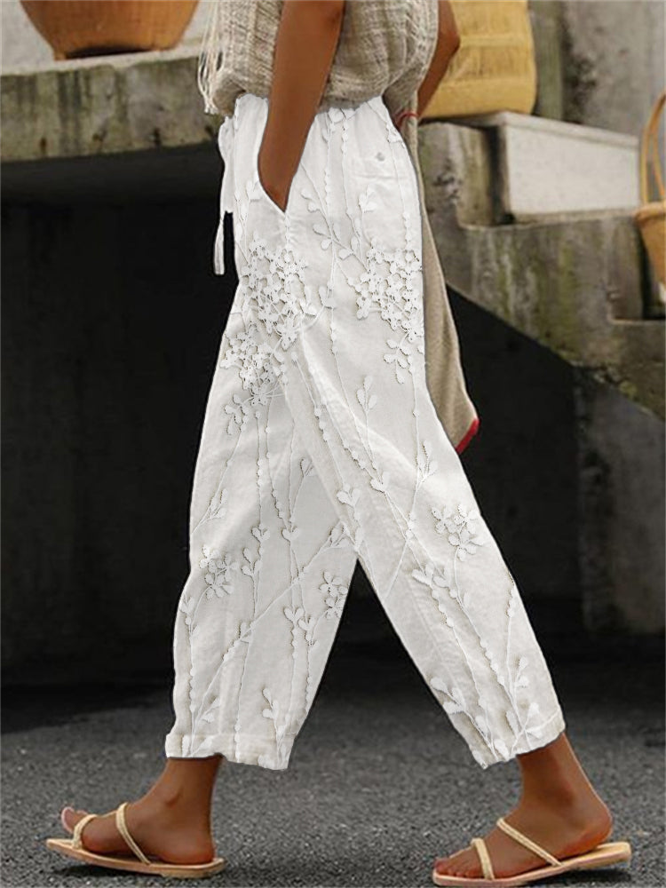 Aviora™ - Vine Printed Pants