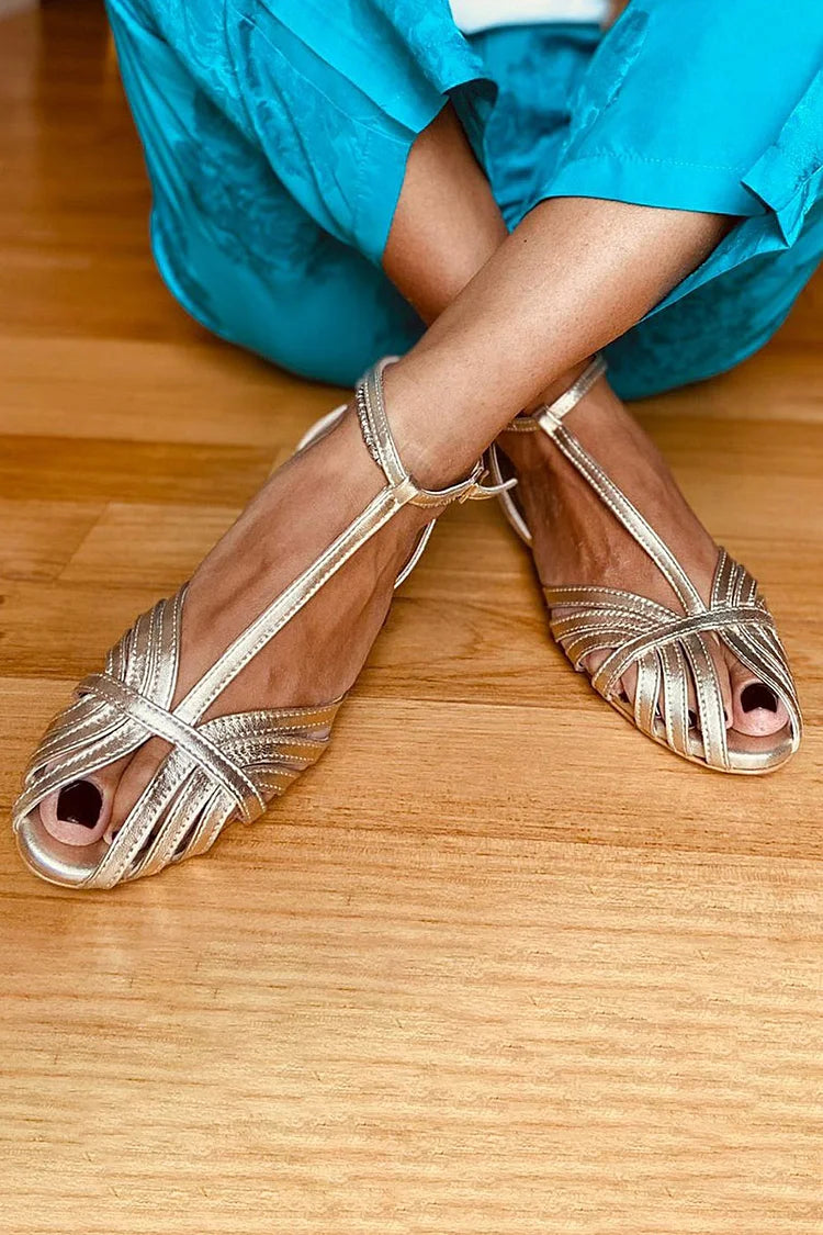GIADA™ | Golden Sandals