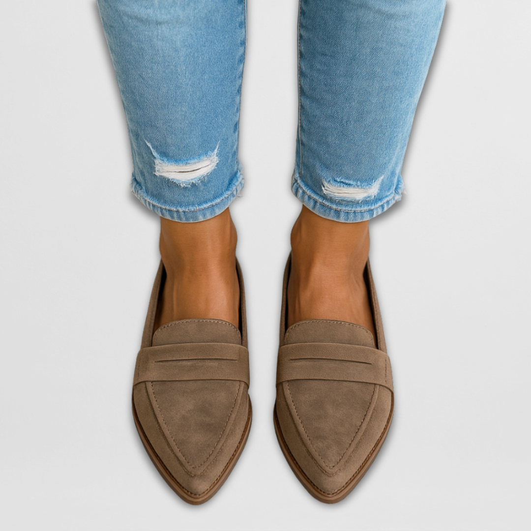 Zelda | Suede Loafers