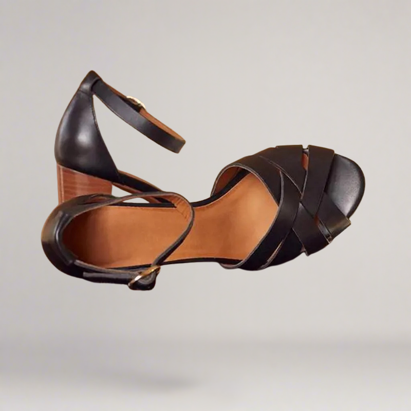 Lily | Open wedge artisan sandal