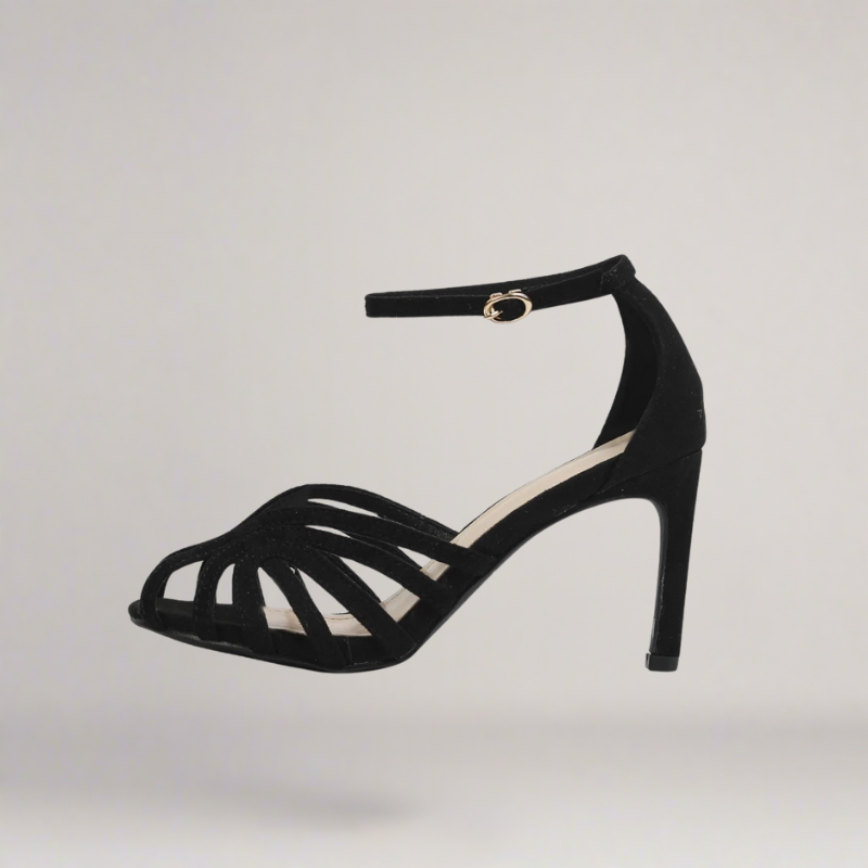 Liza | High-heeled eco-leather sandal