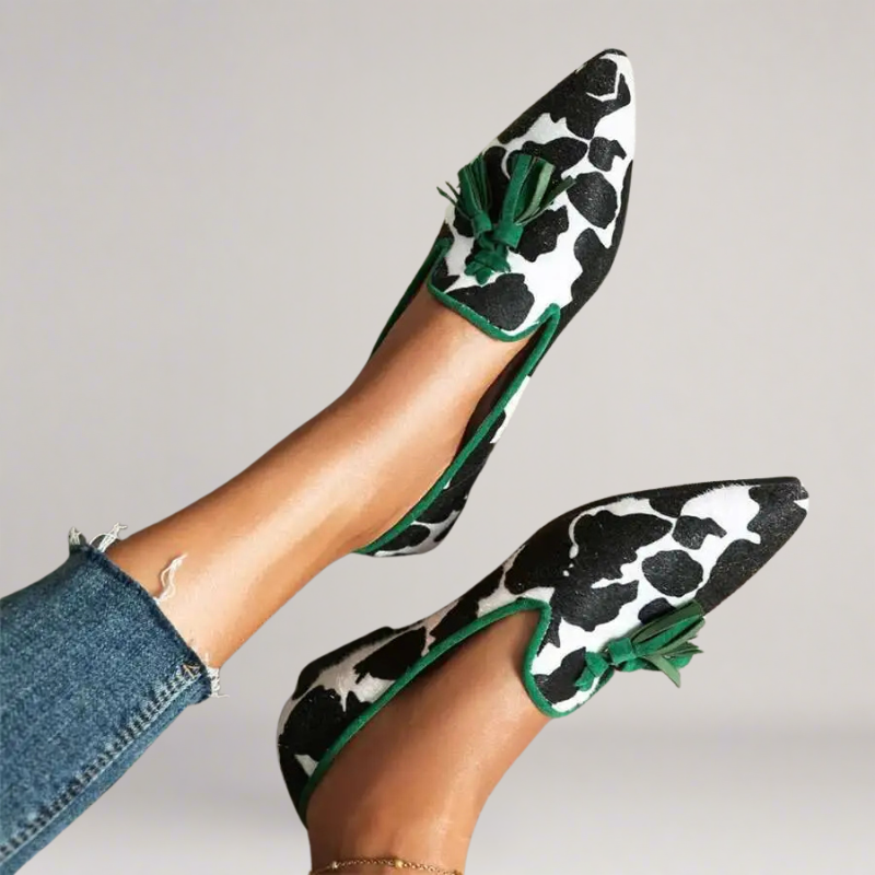 Dorean | Artisan Moccasin in Eco-Leather with Print