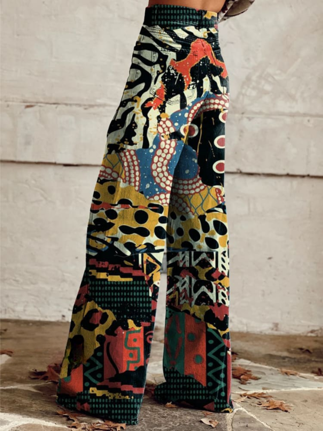 Yasmine | Artisan Flare Pants that Walk with Style