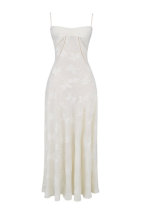 Paulette™ | Elegant Long Dress with Corset