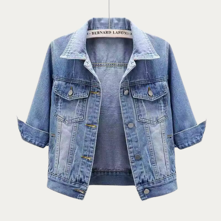 KAROLINA | Classic Denim Jacket for Everyday Wear