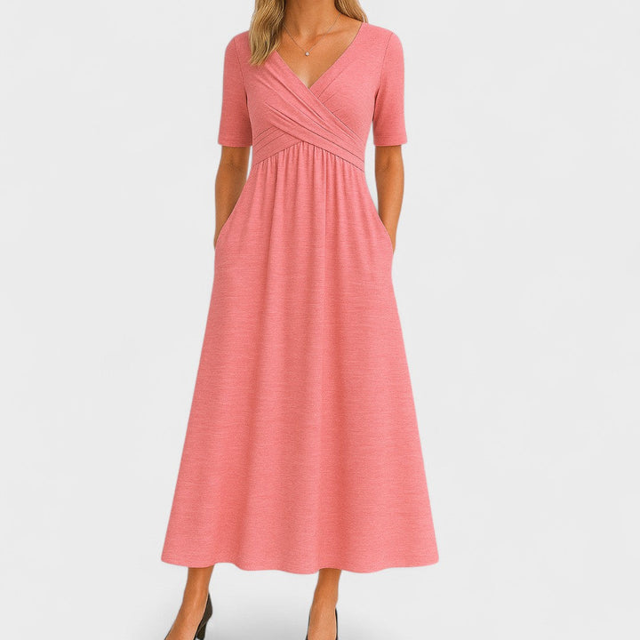 Joanna – Elegant Midi Dress for Every Occasion