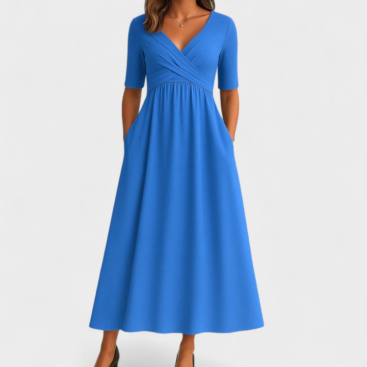 Joanna – Elegant Midi Dress for Every Occasion