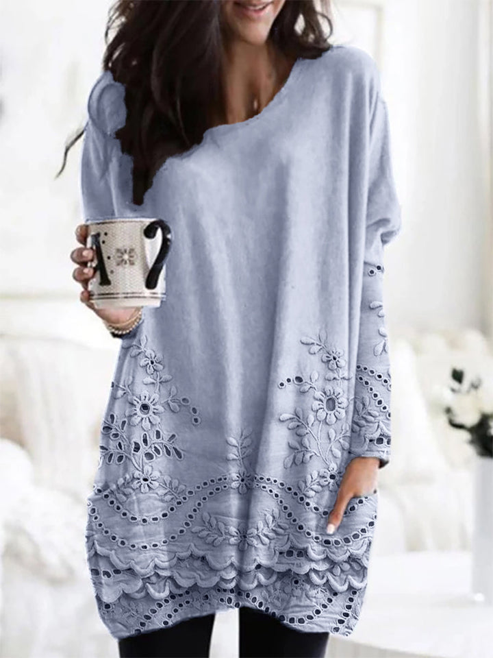 Clarissa™ - Comfortable Printed Sweater