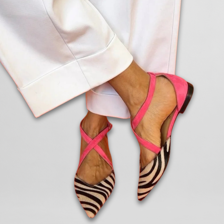 Fenna | Ballet Flats with Straps