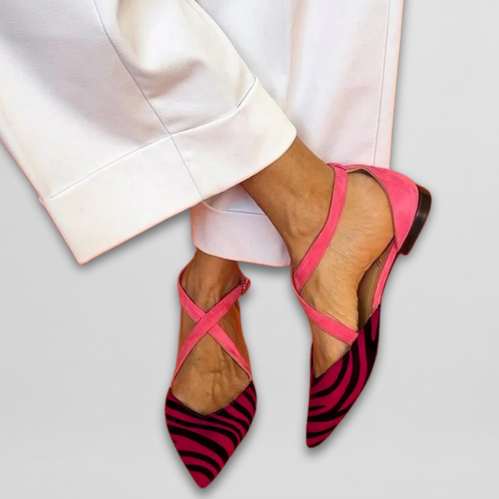 Fenna | Ballet Flats with Straps