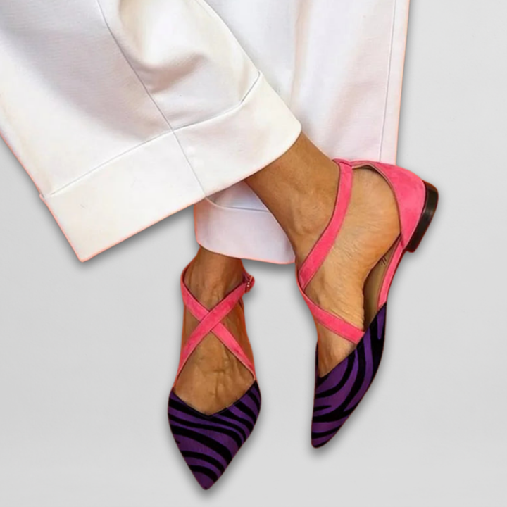 Fenna | Ballet Flats with Straps