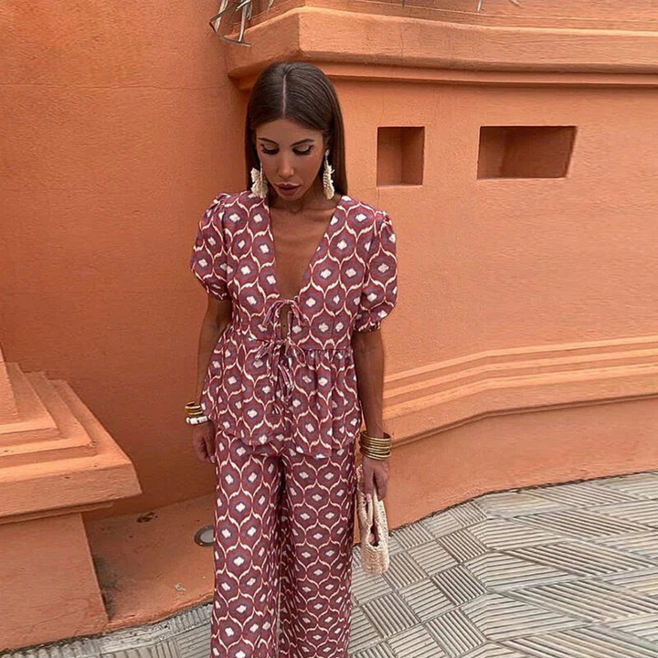 Ariel | Casual Set with Print