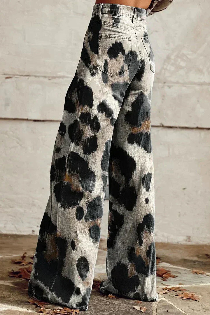 Lara | Vintage artisan pants with chic print