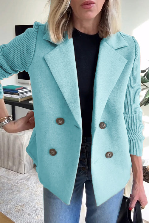 WANDA | Jacket with Knit Sleeves