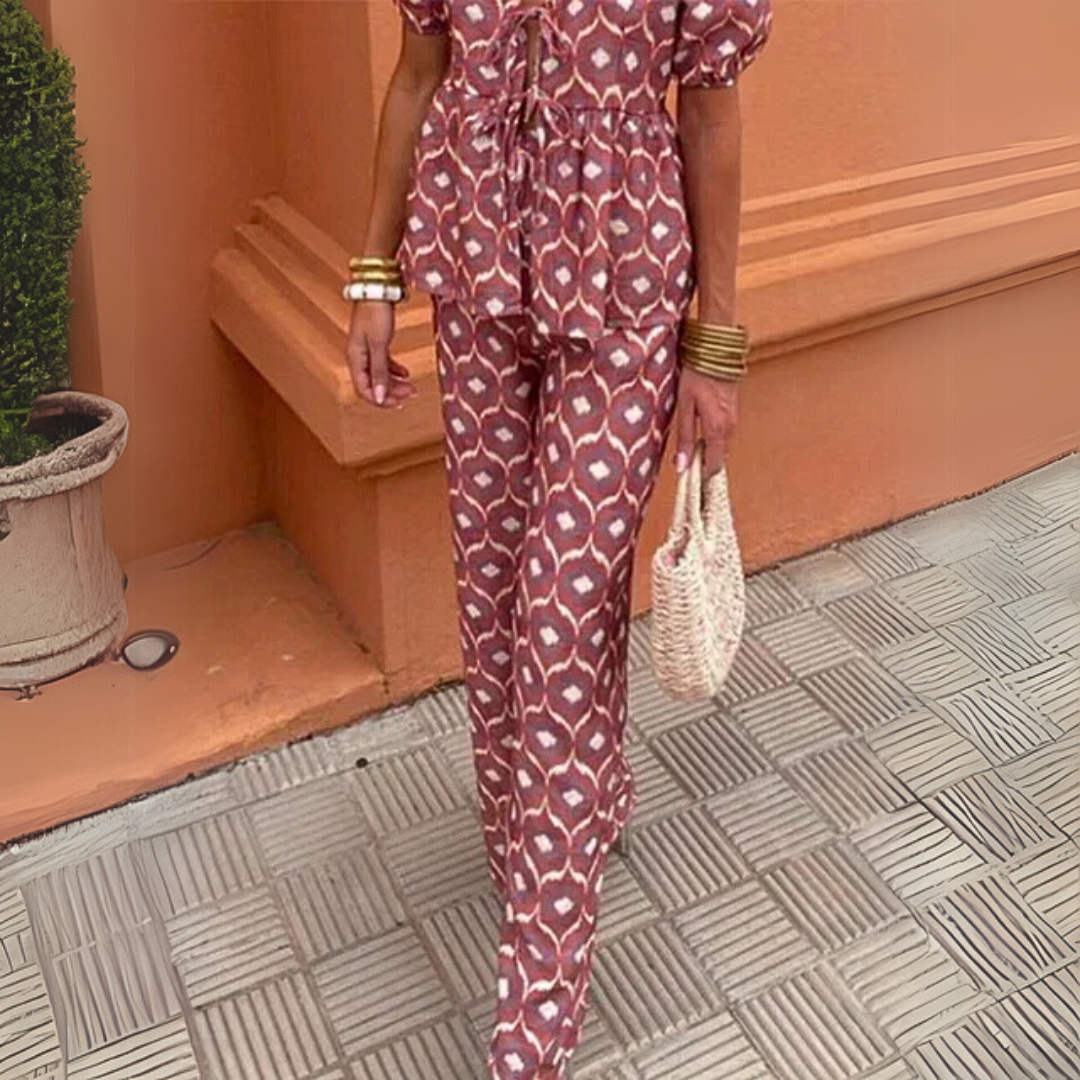 Ariel | Casual Set with Print