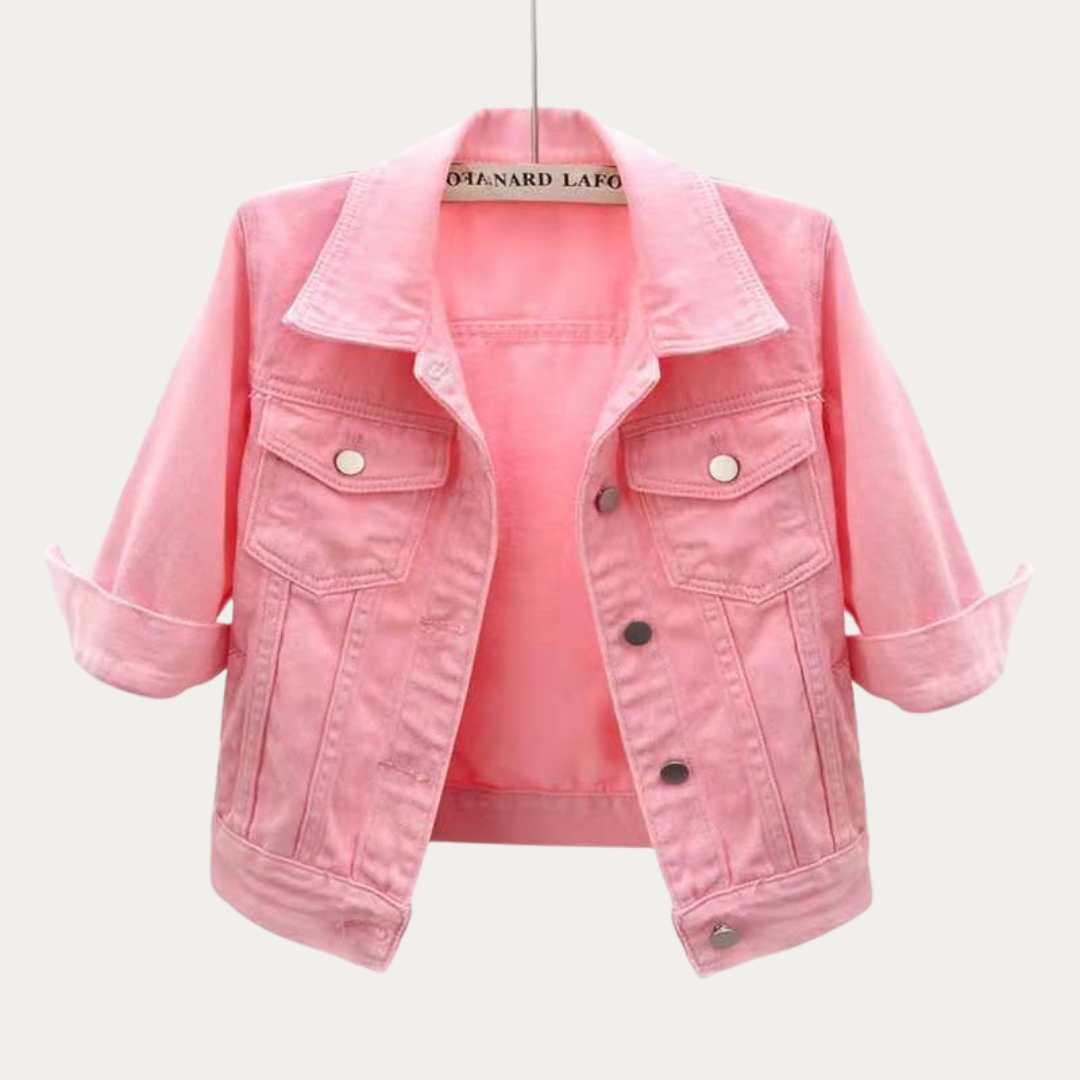 KAROLINA | Classic Denim Jacket for Everyday Wear