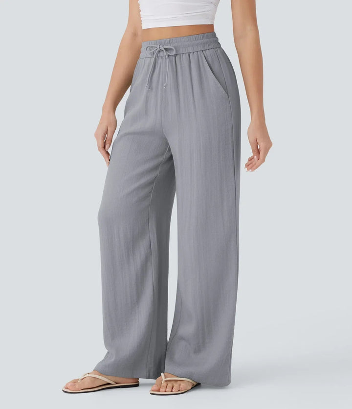 ZAFEIRIA | Elegant Linen Pants