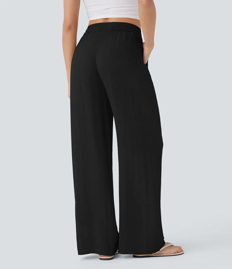 ZAFEIRIA | Elegant Linen Pants