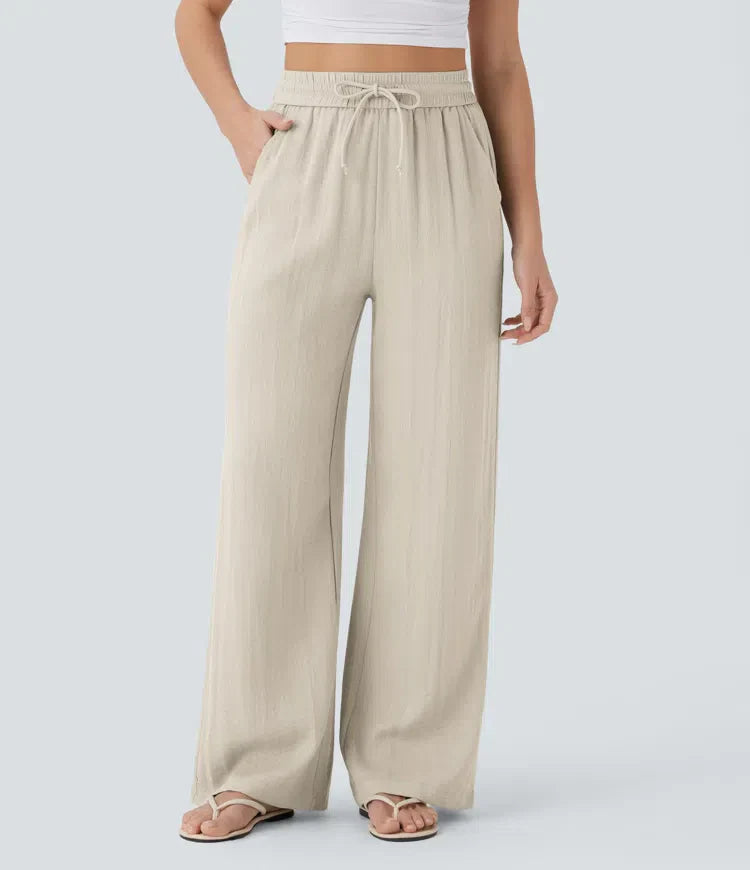 ZAFEIRIA | Elegant Linen Pants