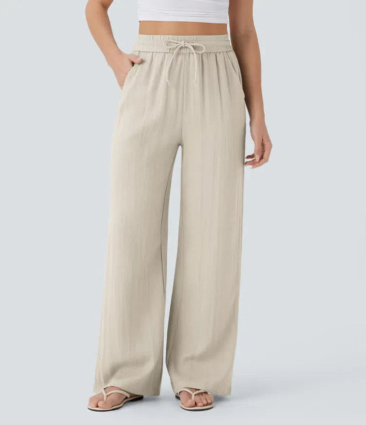 ZAFEIRIA | Elegant Linen Pants