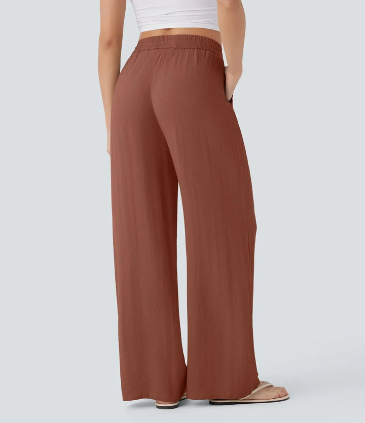 ZAFEIRIA | Elegant Linen Pants