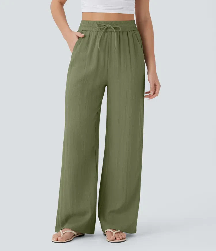 ZAFEIRIA | Elegant Linen Pants