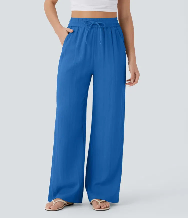 ZAFEIRIA | Elegant Linen Pants