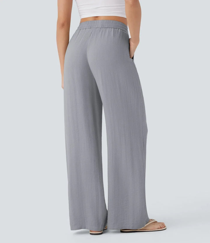 ZAFEIRIA | Elegant Linen Pants
