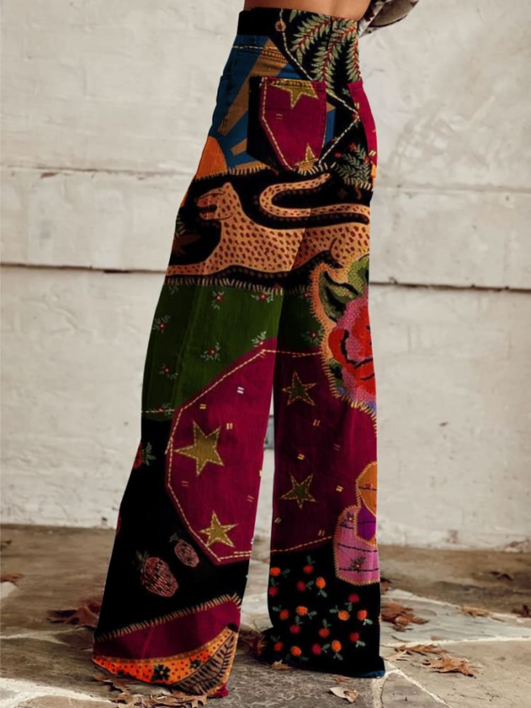 Luna | Organic Flare Pants for a Mystical Style
