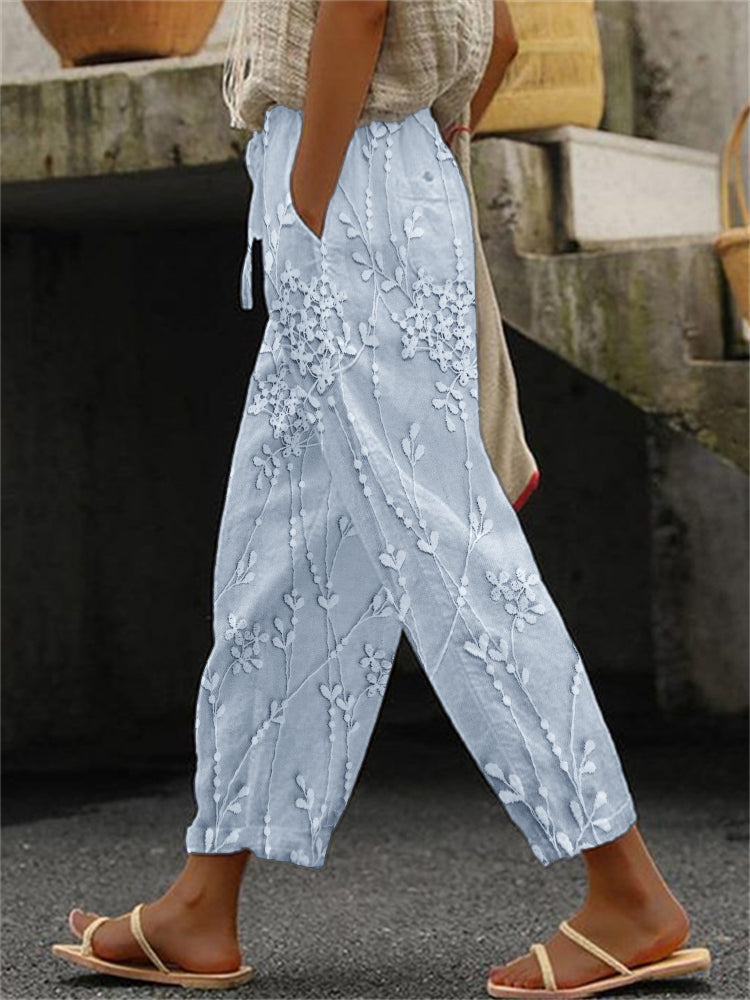 Aviora™ - Vine Printed Pants