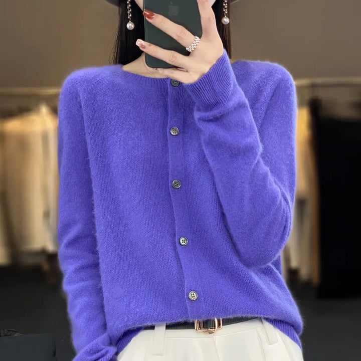 VIVIENNE I WARM COZY KNITTED CARDIGAN