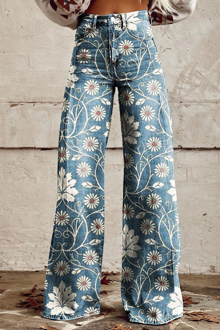 Lily | Premium Fabric Boho Pants for an Elegant Look