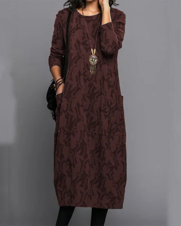 Amália | Long dress with an elegant cut